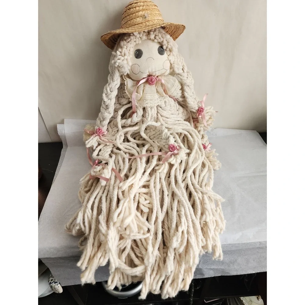 Handmade mop doll